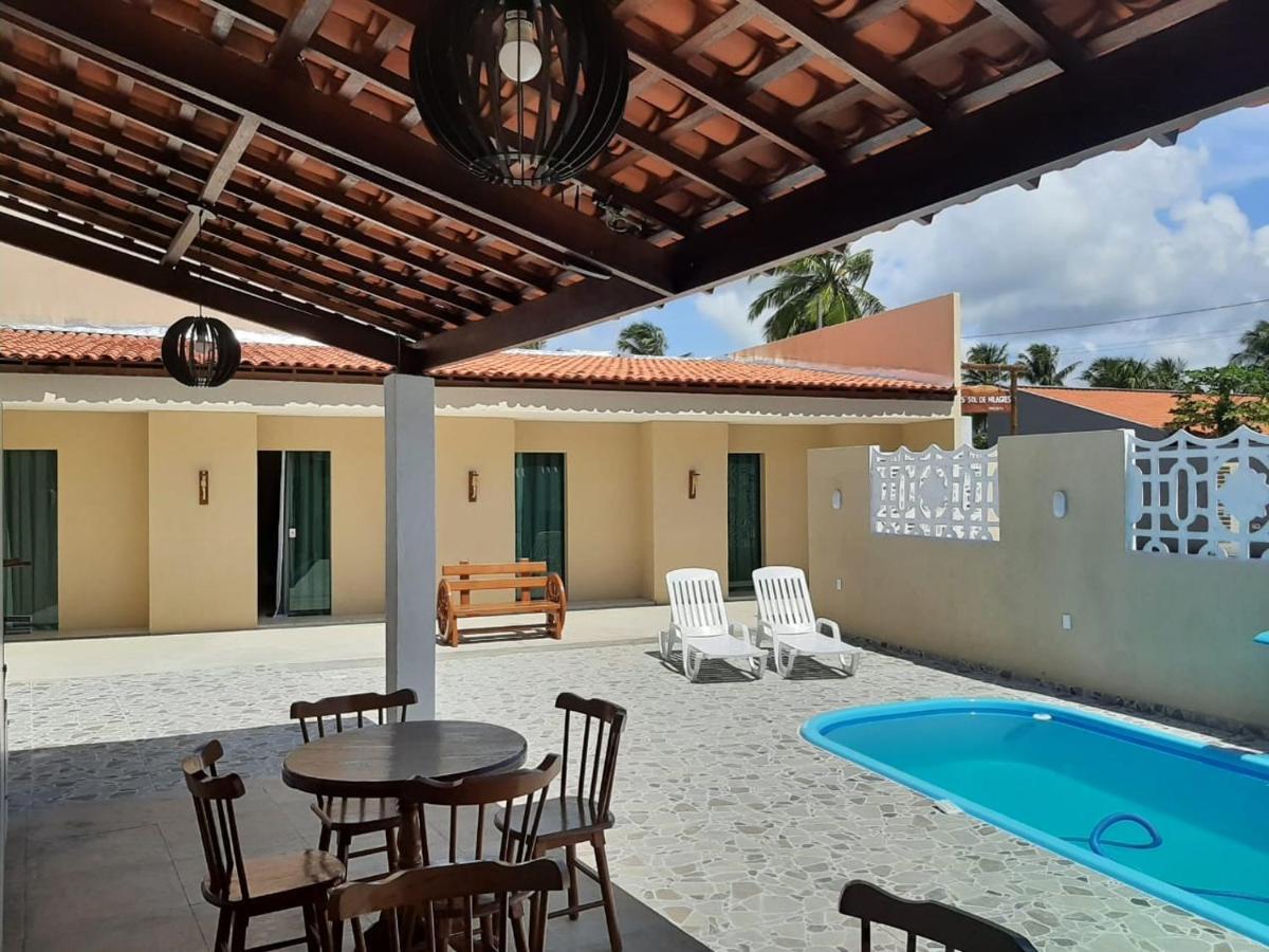 Chales Sol De Milagres Sao Miguel dos Milagres Bagian luar foto